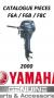 YAMAHA HB 4T  catalogue pièces  F6A/F6B/F8C    2000